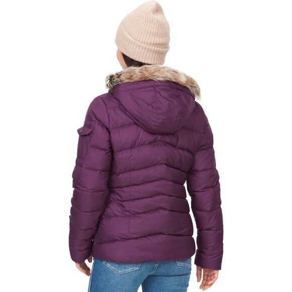❄️NWT❄️Women's Marmot Ithaca Down Puffer Jacket with Faux Fur❄️ - Picture 11 of 14